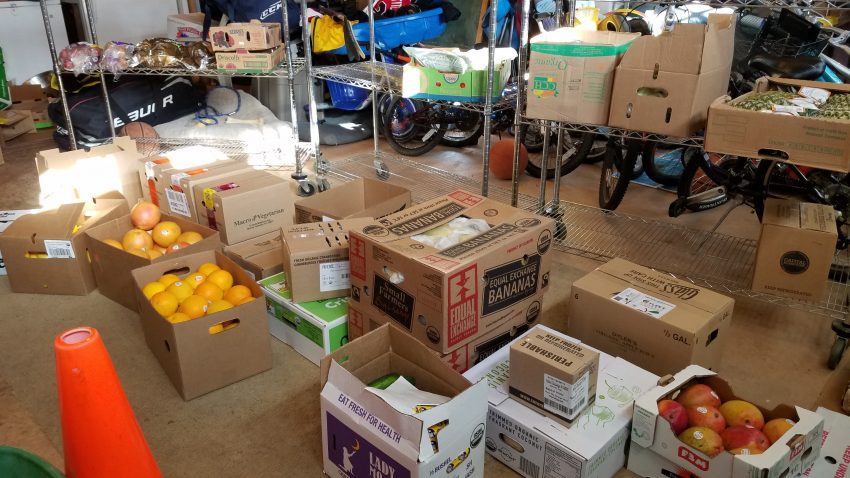 Produce Buying Club in my Garage 2012