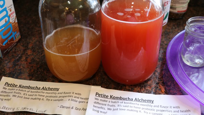 Kombucha makes a great gift or potluck contribution!