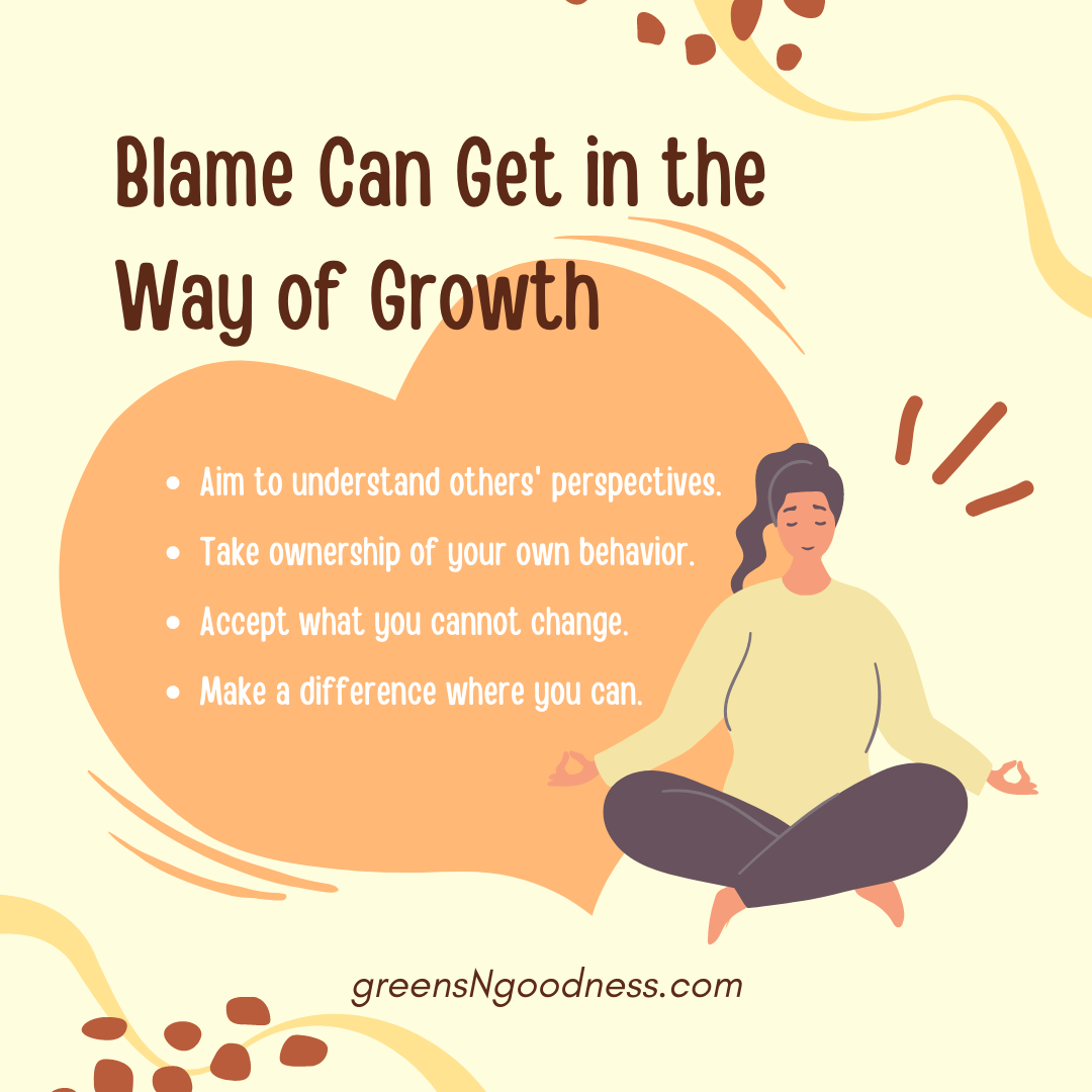 Blame Is Counterproductive to Growth
