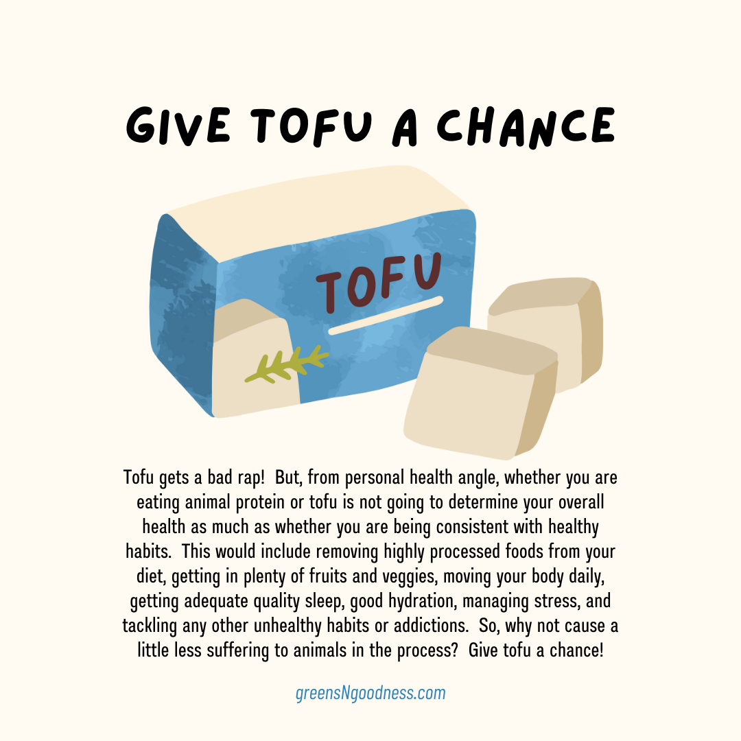 Give Tofu a Chance - Vegan Diet