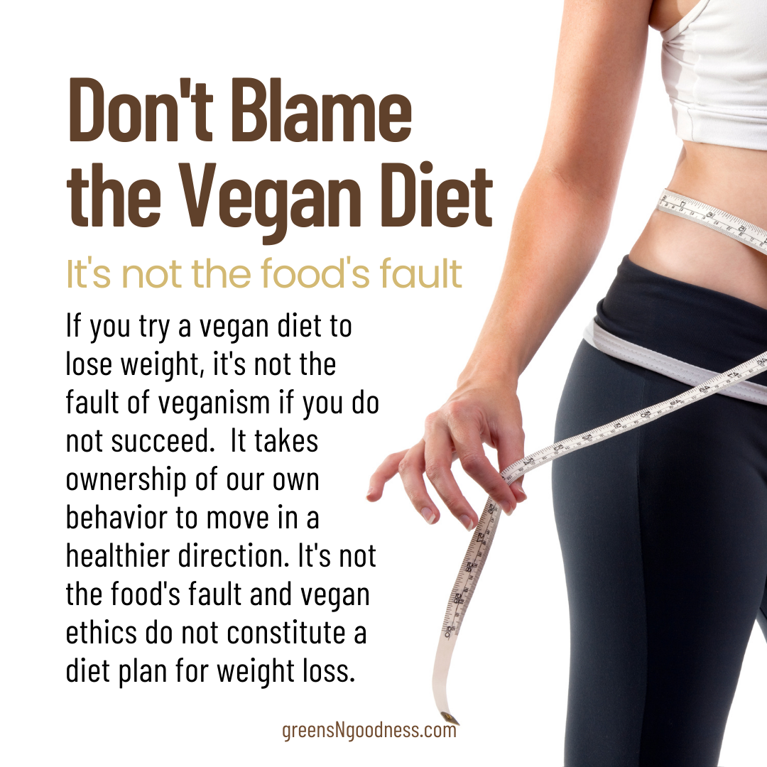 Don't Blame the Vegan Diet